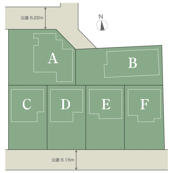 大垣市｜大垣市東町【長期優良住宅】｜区画図